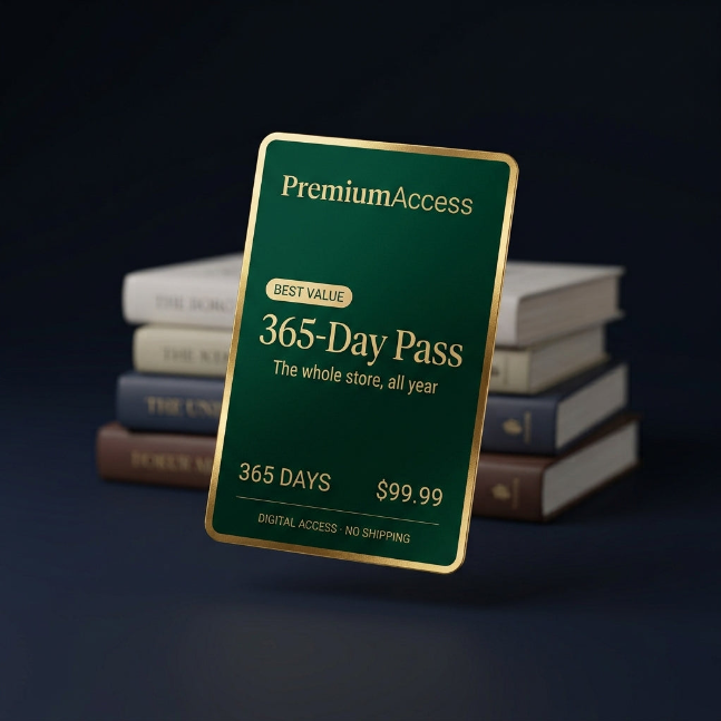 365-Day Pass — All-Access Reading